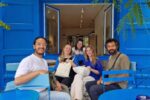 Zied Mhidi, Johanna Diekmann, Chara Keßel, Ricarda Homman, Bahman Iranpour (left to right)
