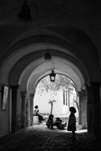 Thresholds of Intimacy (2024), Black & white digital photography on Fine Art Paper 310g, 44 × 30 cm (each), Edition 1/5