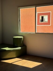 Window view of the cultural space 