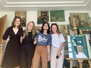 our first Interview with Painter Sarah Laajimi