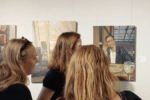 At the vernissage of Sarah Laajimi at the Gallery ArchivArt